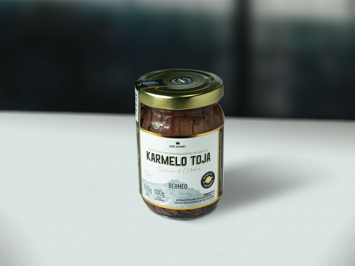 Karmelo Toja - Anchoa del Cantábrico Frasco 200gr
