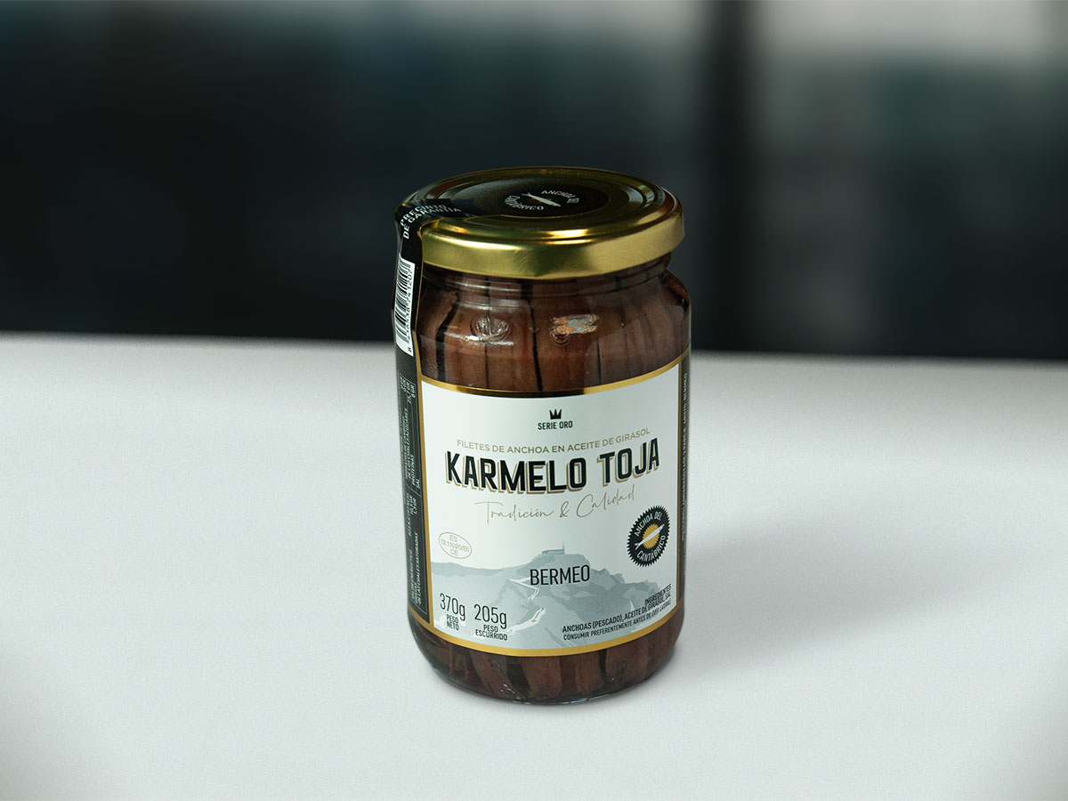 Karmelo Toja - Anchoa del Cantábrico Frasco 370gr
