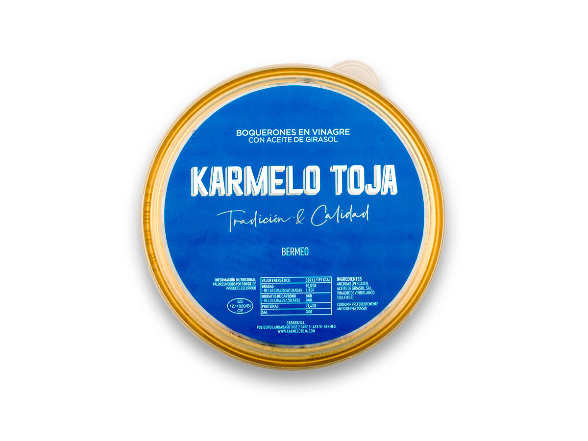 Karmelo Toja Anchoa Selecta Boquerón en Vinagre 190gr Karmelo Toja Anchoa Selecta Boquerón en Vinagre 190gr