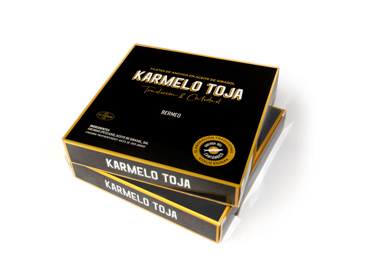 Karmelo Toja Anchoa Selecta Pandereta 75gr Karmelo Toja Anchoa Selecta Pandereta 75gr